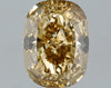 GIA 1.25 Fancy Brown Yellow-VS2 Cushion Diamond