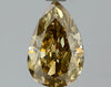 GIA 1 Fancy Brown Yellow-VS2 Pear Diamond