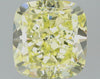 GIA 1.92 Fancy Yellow-SI1 Cushion Diamond