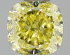 GIA 0.41 Fancy Intense Yellow-VS2 Cushion Diamond