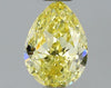 GIA 0.53 Fancy Intense Yellow-I2 Pear Diamond