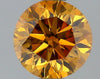 GIA 0.5 Fancy Deep Brownish Yellowish Orange-SI1 Round Diamond