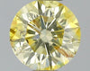 GIA 0.32 Fancy Yellow-I2 Round Diamond