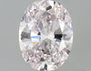 GIA 0.84 Very Light Pink-SI1 Oval Diamond