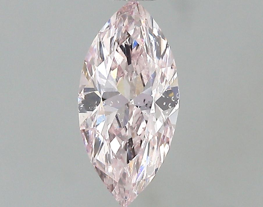 GIA 0.48 Light Pink-SI2 Marquise Diamond