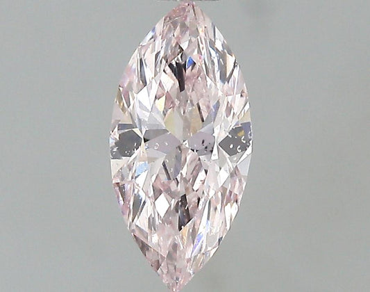 GIA 0.48 Light Pink-SI2 Marquise Diamond
