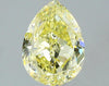 GIA 2.44 Fancy Yellow-VS1 Pear Diamond