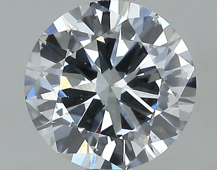 GIA 0.79 Fancy Gray Blue-VS1 Round Diamond