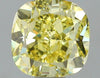 GIA 0.73 Fancy Intense Yellow-VS2 Cushion Diamond