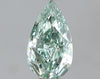 GIA 0.35 Fancy Intense Green-VS2 Pear Diamond
