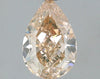 GIA 1.7 Fancy Pink Brown-VS2 Pear Diamond