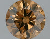 GIA 1.02 Fancy Yellow Brown-VS2 Round Diamond