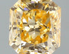 GIA 0.43 Fancy Orange Yellow-VS2 Radiant Diamond