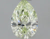 GIA 0.23 Light Green Yellow-SI2 Pear Diamond