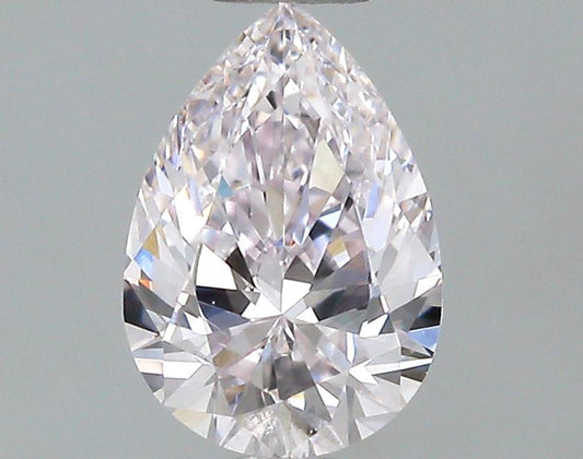 GIA 0.32 Faint Pink-VS1 Pear Diamond