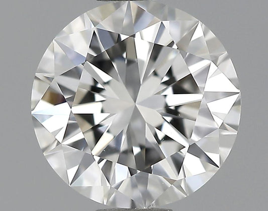 GIA 1 E-VVS1 Round Diamond