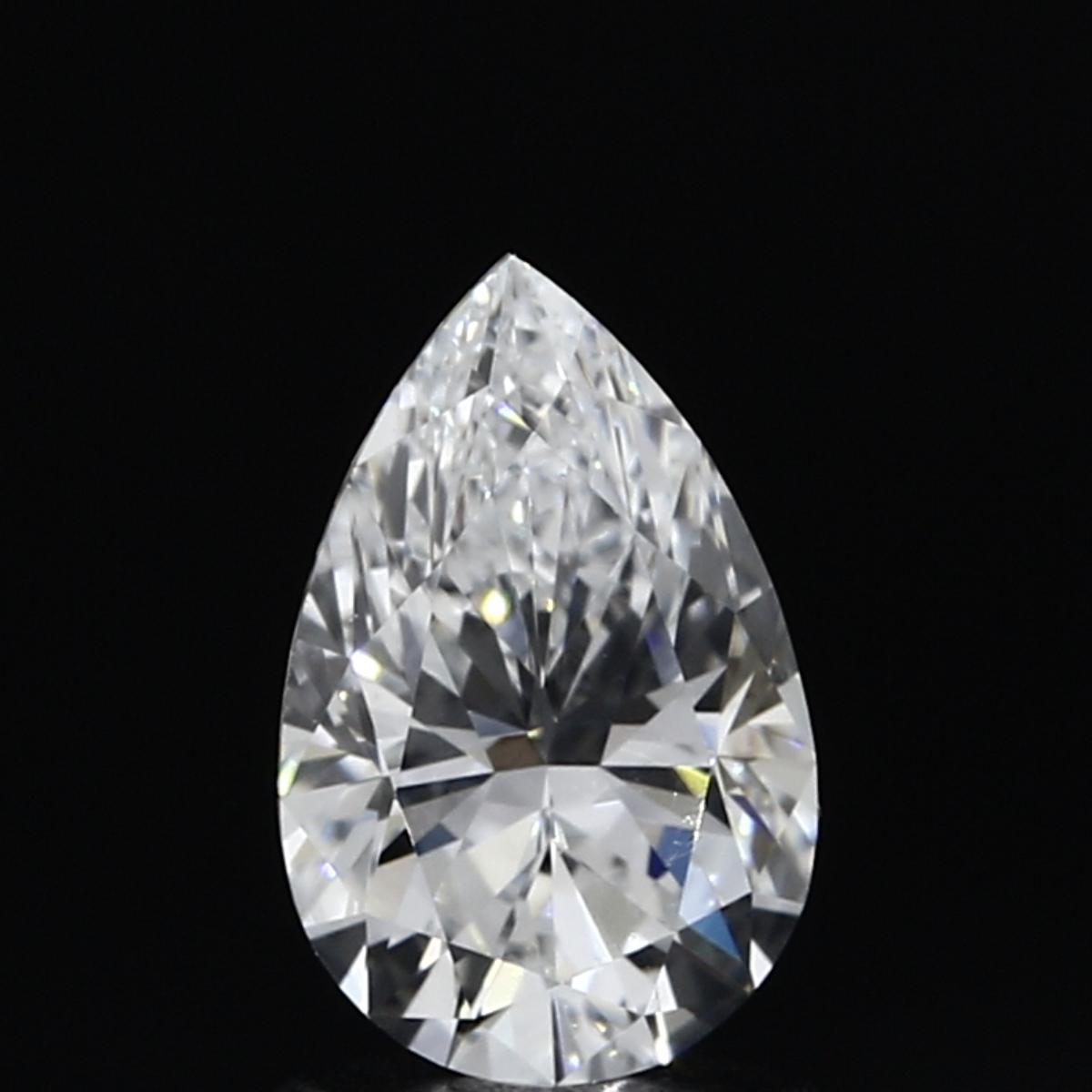 GIA 1.14 D-IF Pear Diamond