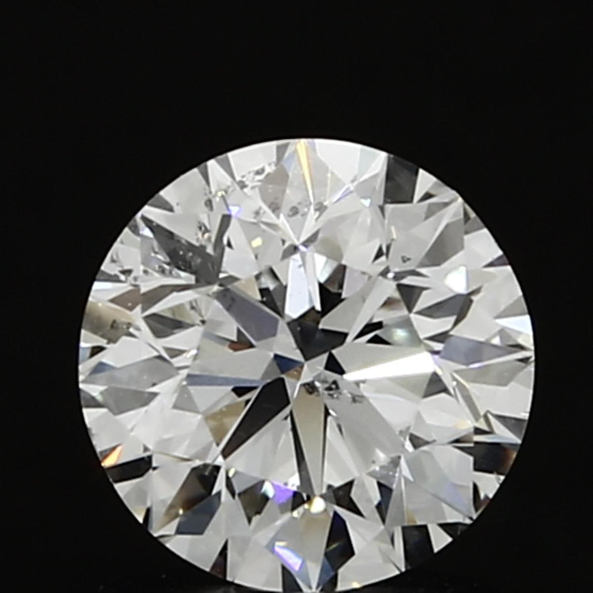 GIA 1 D-SI2 Round Diamond