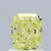 GIA 1.13 Fancy Yellow-SI1 Radiant Diamond