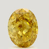 GIA 1.41 Fancy Deep Orangy Yellow-VS2 Oval Diamond