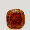 GIA 0.75 Fancy Deep Brownish Orange-SI2 Cushion Diamond