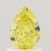 GIA 0.72 Fancy Intense Yellow-VS2 Pear Diamond