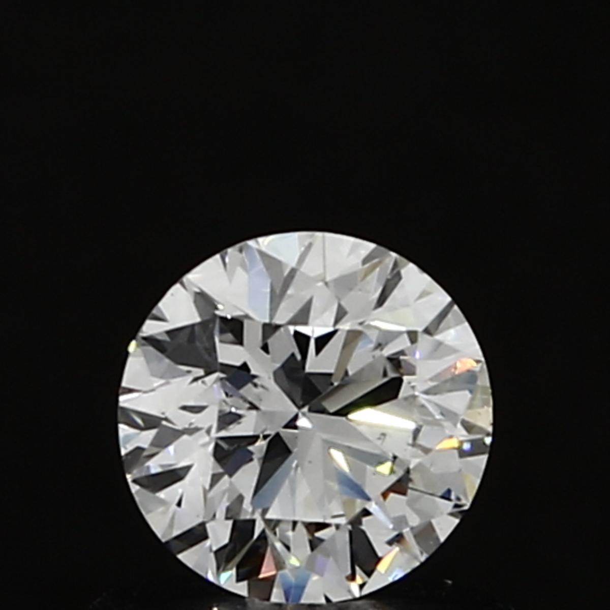GIA 0.51 D-SI2 Round Diamond