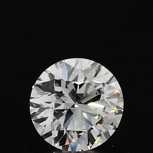 GIA 0.51 D-SI2 Round Diamond