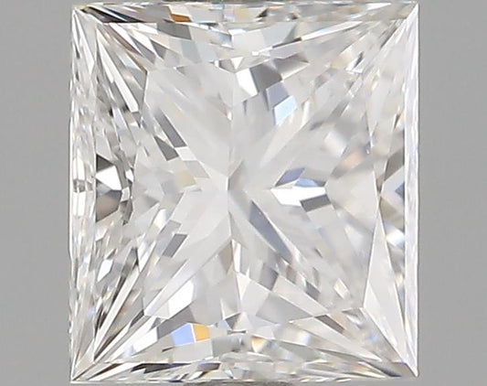 GIA 1 E-VVS2 Princess Diamond