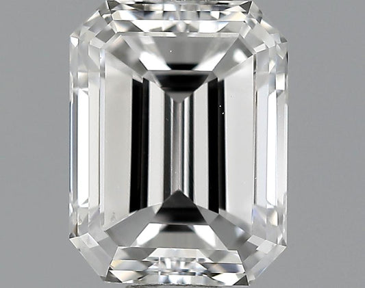 GIA 1 D-VS2 Emerald Diamond