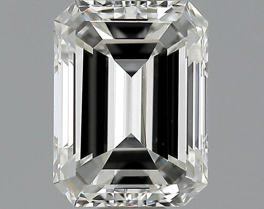 GIA 1 H-VVS2 Emerald Diamond