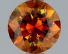 GIA 1.01 Fancy Deep Brownish Yellowish Orange-I1 Round Diamond