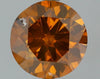 GIA 1.5 Fancy Deep Brownish Yellowish Orange-I1 Round Diamond