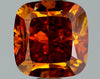 GIA 1.02 Fancy Deep Brownish Yellowish Orange-I2 Cushion Diamond