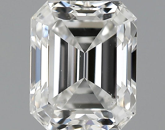 GIA 1.03 E-SI1 Emerald Diamond