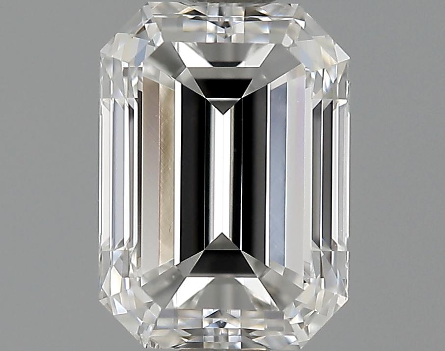 GIA 1.01 E-SI1 Emerald Diamond