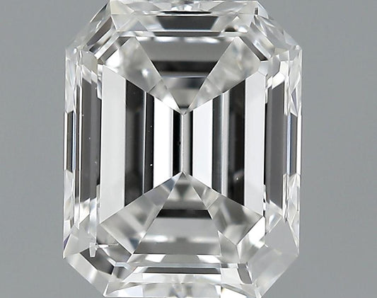 GIA 1 D-SI1 Emerald Diamond