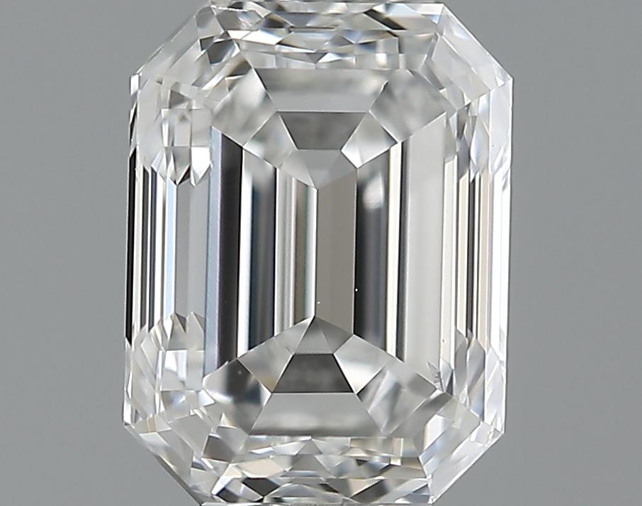 GIA 1 F-VS2 Emerald Diamond