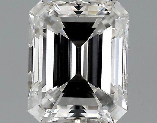 GIA 1 F-VS2 Emerald Diamond
