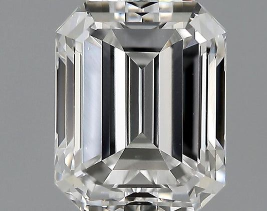 GIA 1.01 E-VVS2 Emerald Diamond