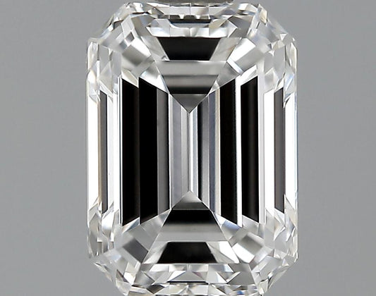 GIA 1.01 E-VVS2 Emerald Diamond