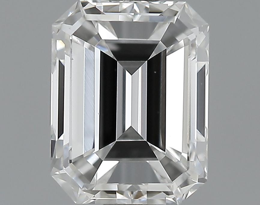 GIA 1 D-VVS2 Emerald Diamond
