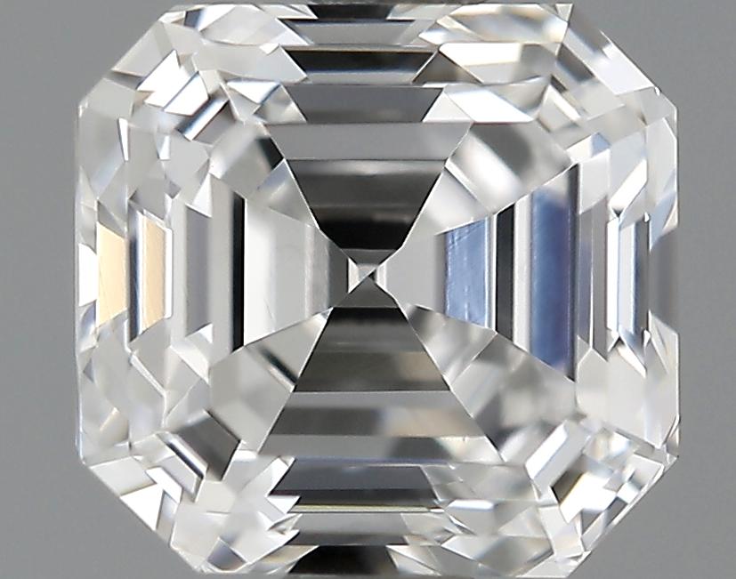 GIA 1 D-VVS1 Emerald Diamond