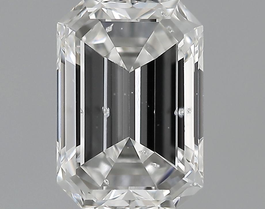 GIA 1.08 E-SI2 Emerald Diamond