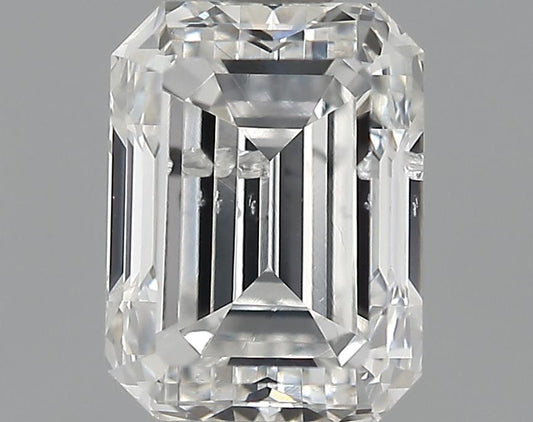 GIA 1.01 E-SI2 Emerald Diamond