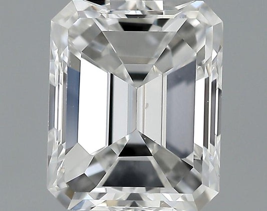 GIA 1 E-VS2 Emerald Diamond