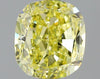 GIA 1.05 Fancy Yellow-VS2 Cushion Diamond
