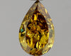 GIA 0.7 Fancy Deep Brownish Greenish Yellow-SI1 Pear Diamond