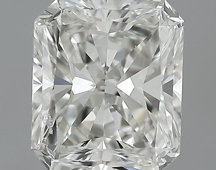 GIA 0.9 H-SI1 Radiant Diamond