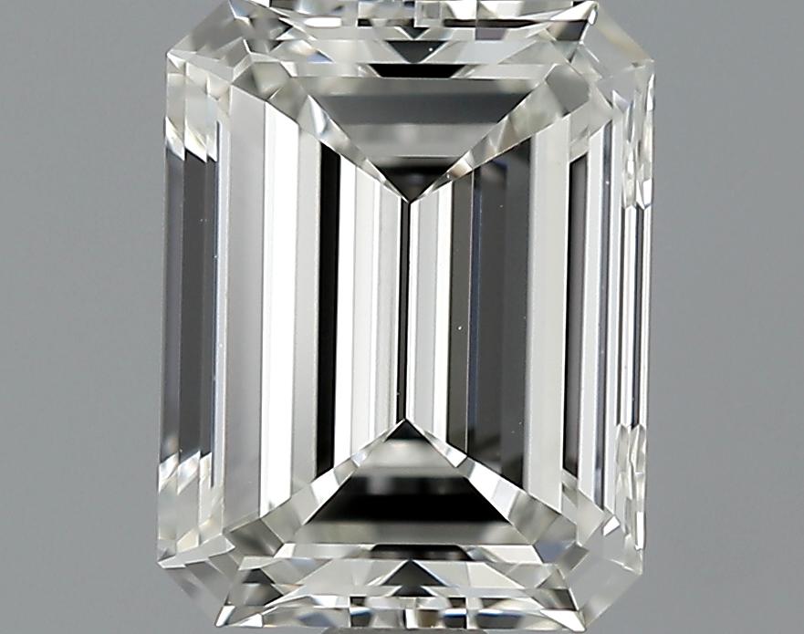 GIA 0.9 I-VVS1 Emerald Diamond
